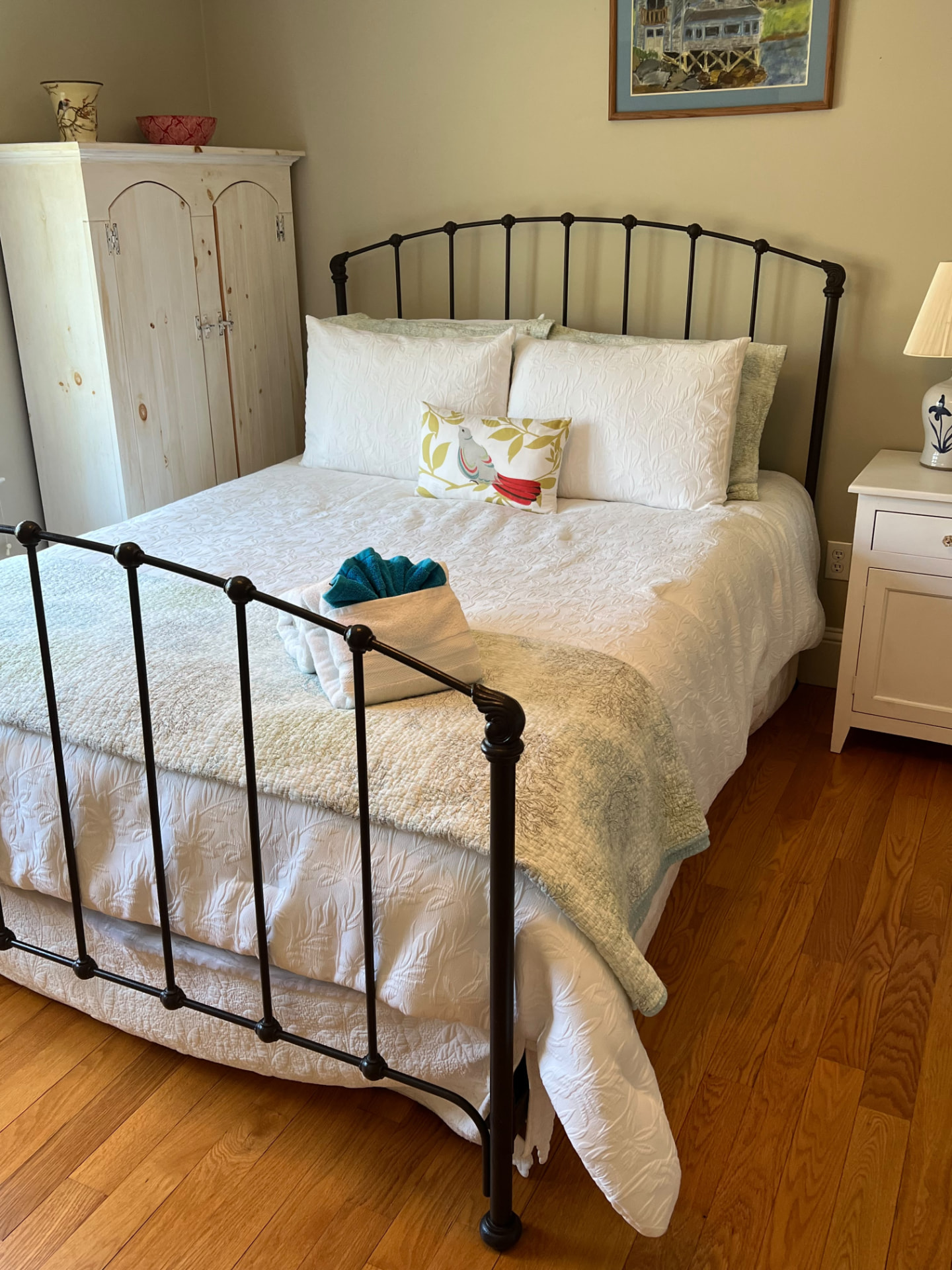 Bedroom — fresh linens & tidy finish by MD Cleaning Services LLC